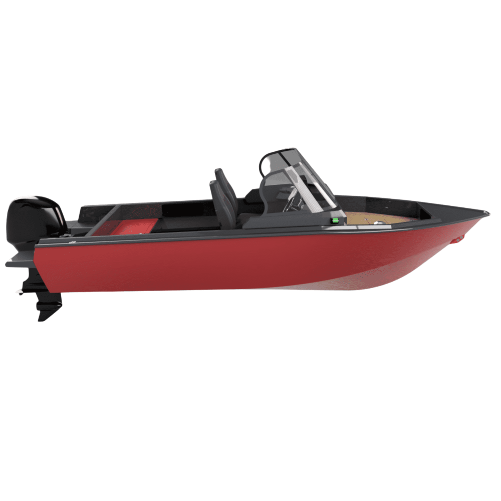 Катер-лодка алюминиевая БЕРКУТ M-Fisher