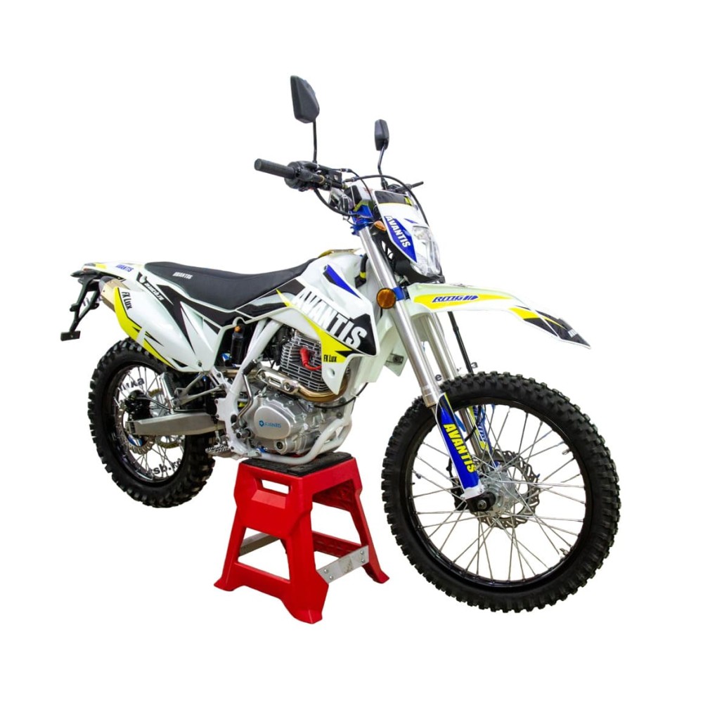 Мотоцикл кроссовый эндуро AVANTIS FX 250 LUX (172FMM, ВОЗД.ОХЛ.) ПТС