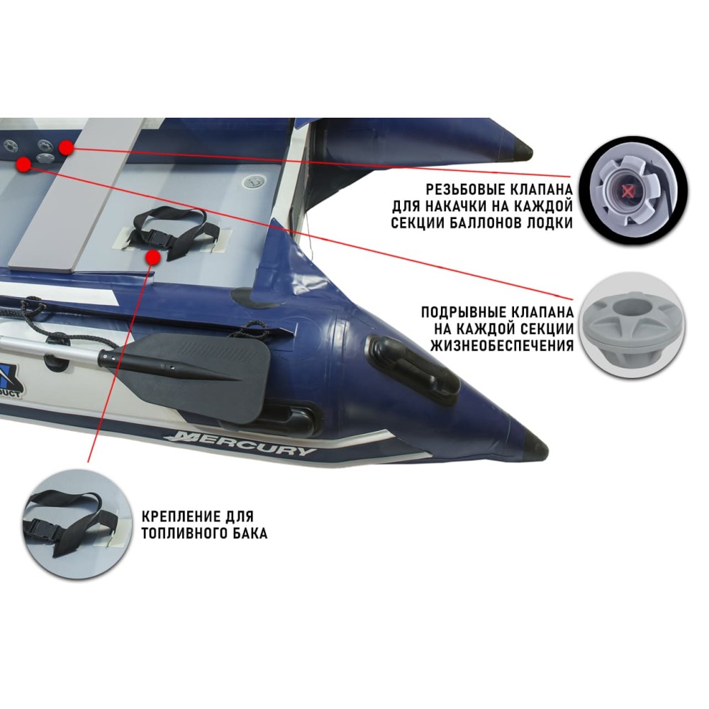 Лодка ПВХ STORMLINE Airdeck Standard 360 (2024)