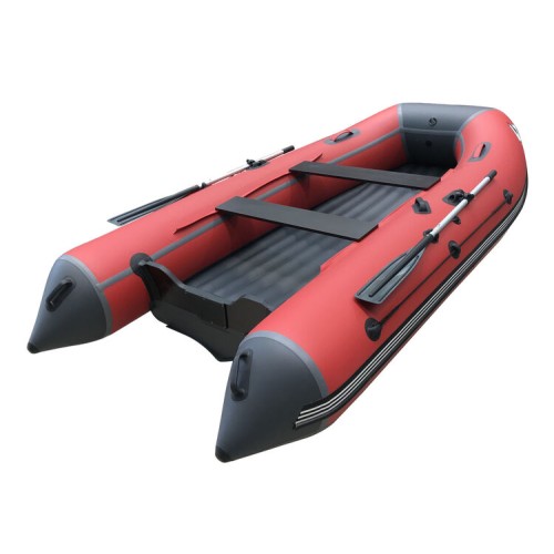 Лодка ПВХ ORCA 340 НДНД красный/темно-серый