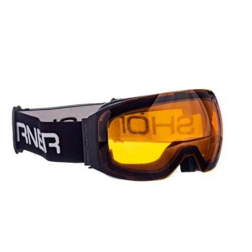 Очки горнолыжные с магнитным креплением S2, оранжевые