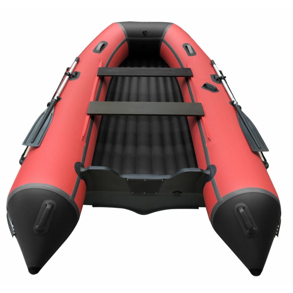 Лодка ПВХ ORCA 380 НДНД красный/черный