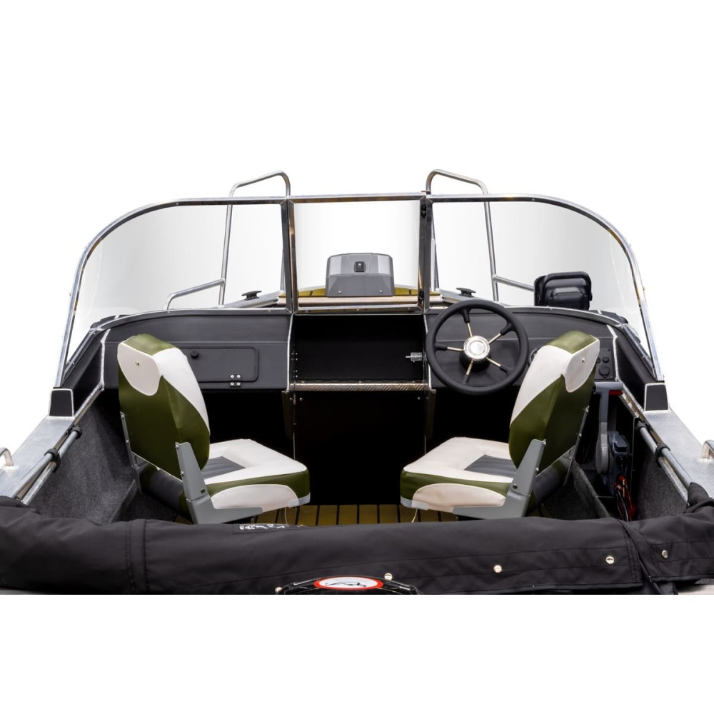 Комплект Алюминиевая лодка (катер) Mikatsu (Микатсу) 475 (Z43) Sport + мотор Hidea HDEF60FUEL-T EFI