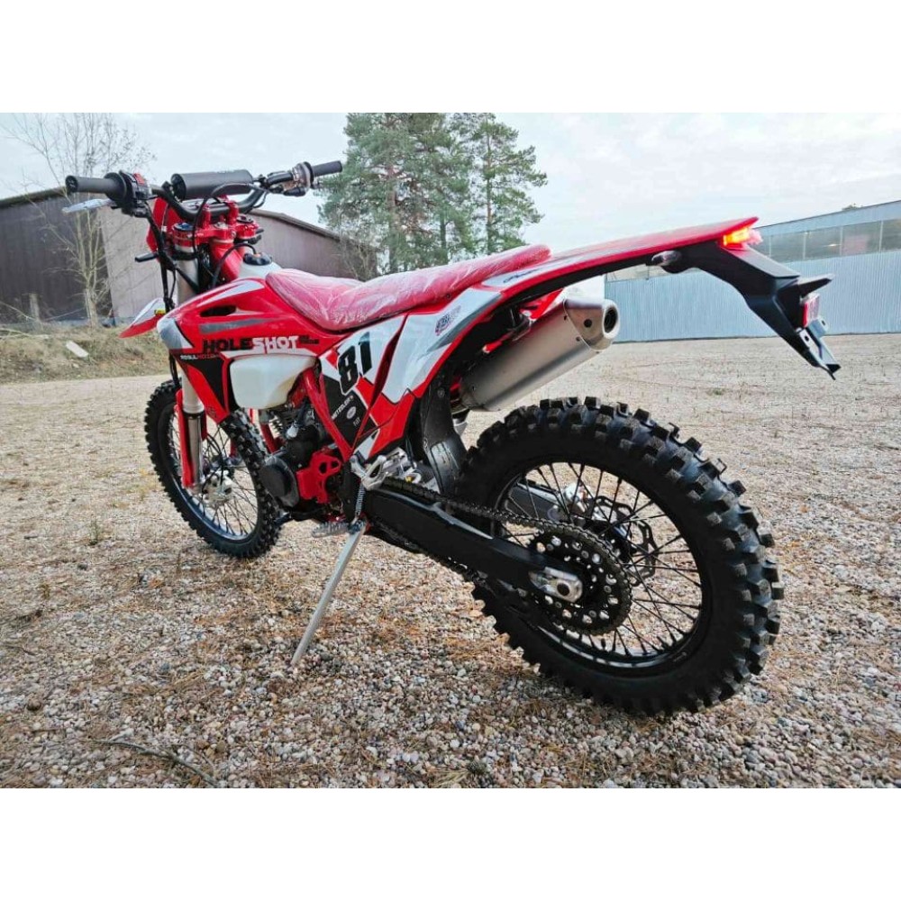 Мотоцикл кроссовый эндуро REGULMOTO Holeshot Red Edition