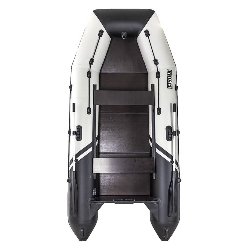 Лодка ПВХ БРОНЯ 320 С Белый - чёрный