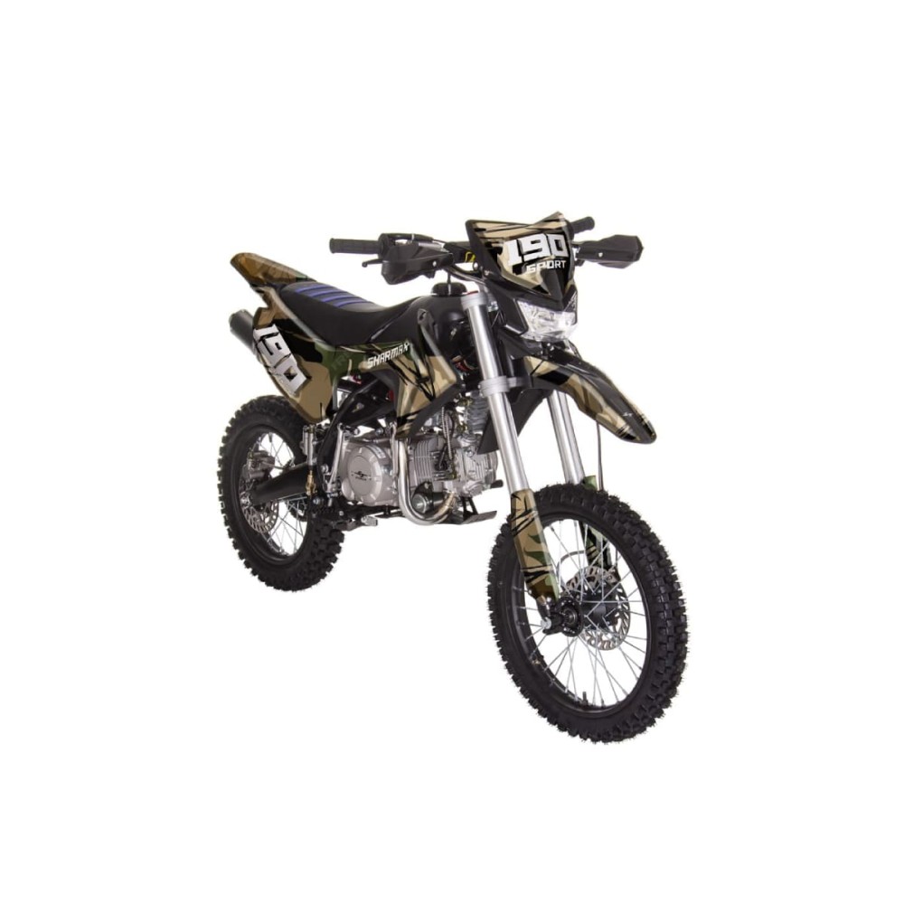 Мотоцикл питбайк SHARMAX Sport 190 (камуфляж)