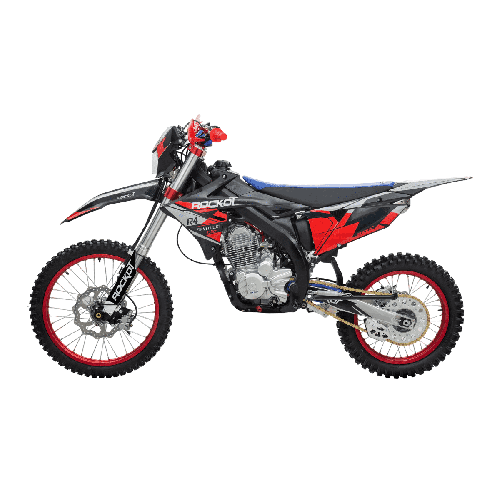 Мотоцикл кроссовый эндуро ROCKOT R4 Flame Bullet