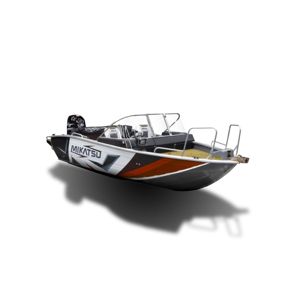 Комплект Алюминиевая лодка (катер) Mikatsu (Микатсу) 475 (Z43) Standard + мотор Hidea HDEF60FUEL-T EFI