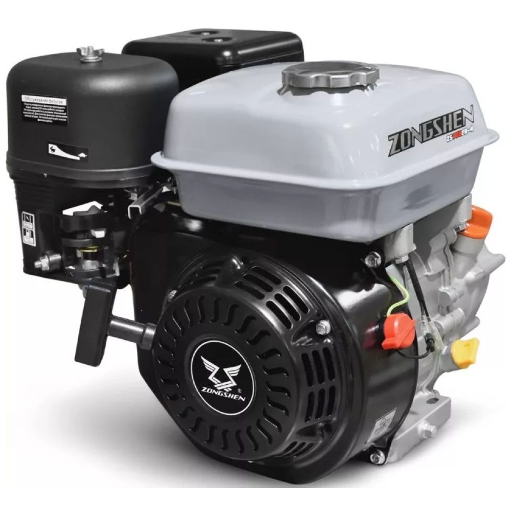 Двигатель бензиновый Zongshen ZS168FBE-4 (6.5 л.с) ПОД ЗАКАЗ