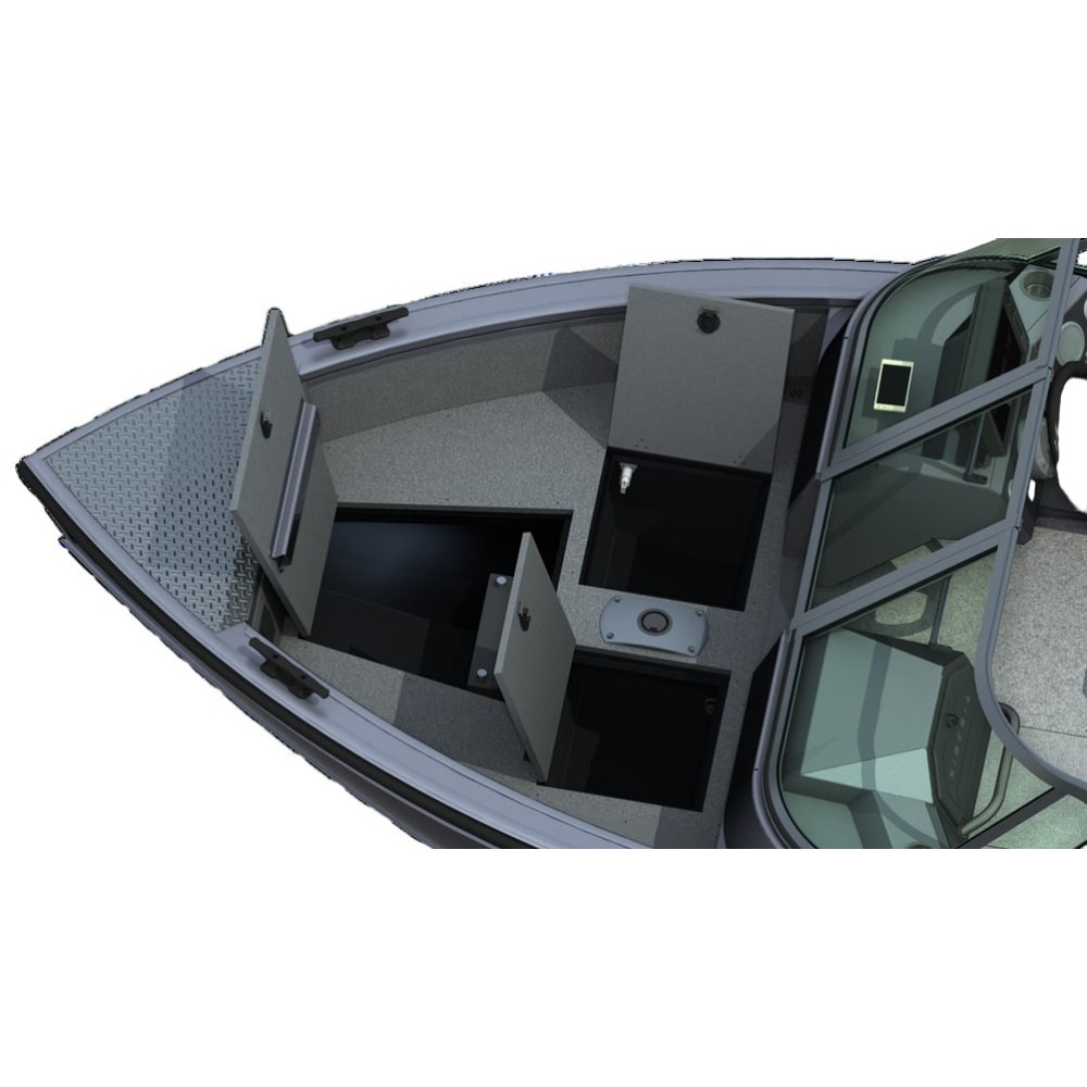 Катер-лодка алюминиевая SIBERIA S4 (one)