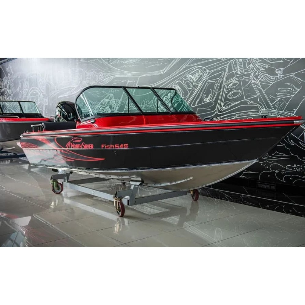 Катер-лодка алюминиевая NORTHSILVER 545 Fish Б/У