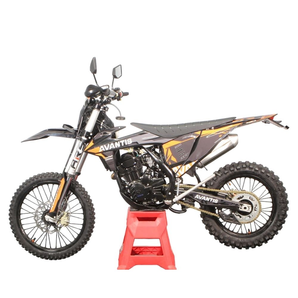 Мотоцикл кроссовый эндуро AVANTIS 250 Carb Nibbi Exclusive (CB250-F/172FMM Design KTM черный) ARS с ПТС