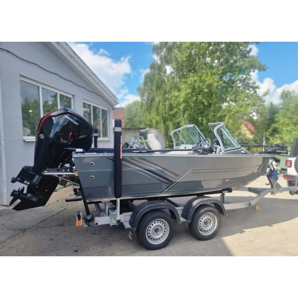 Катер-лодка алюминиевая ФЛ-47 Б/У