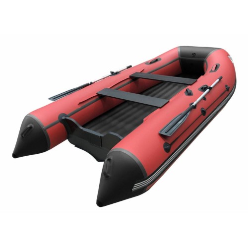 Лодка ПВХ ORCA 380 НДНД красный/черный