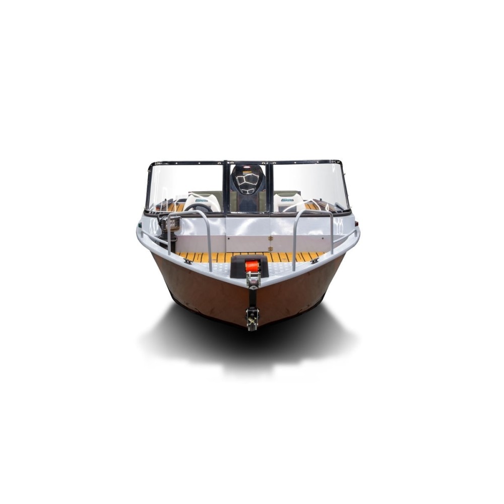 Комплект Алюминиевая лодка (катер) Mikatsu (Микатсу) 570 (Z43) Standard + мотор Mikatsu MF115FEL-T EFI