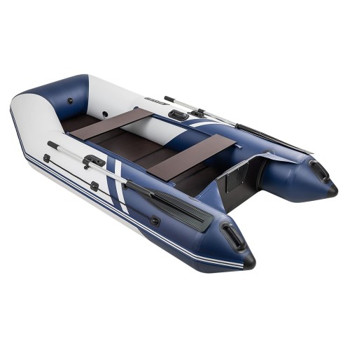 Лодка ПВХ БРОНЯ 280 СК Белый - синий