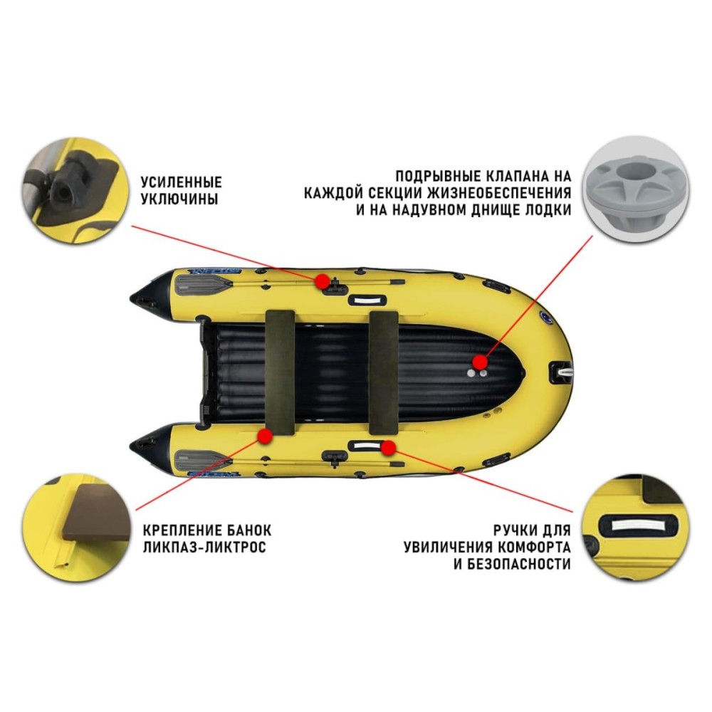 Лодка ПВХ STORMLINE Air Trimaran 360 (2024)