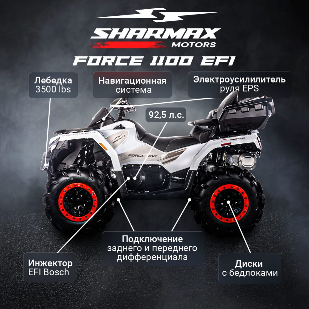 Квадроцикл SHARMAX Force 1100