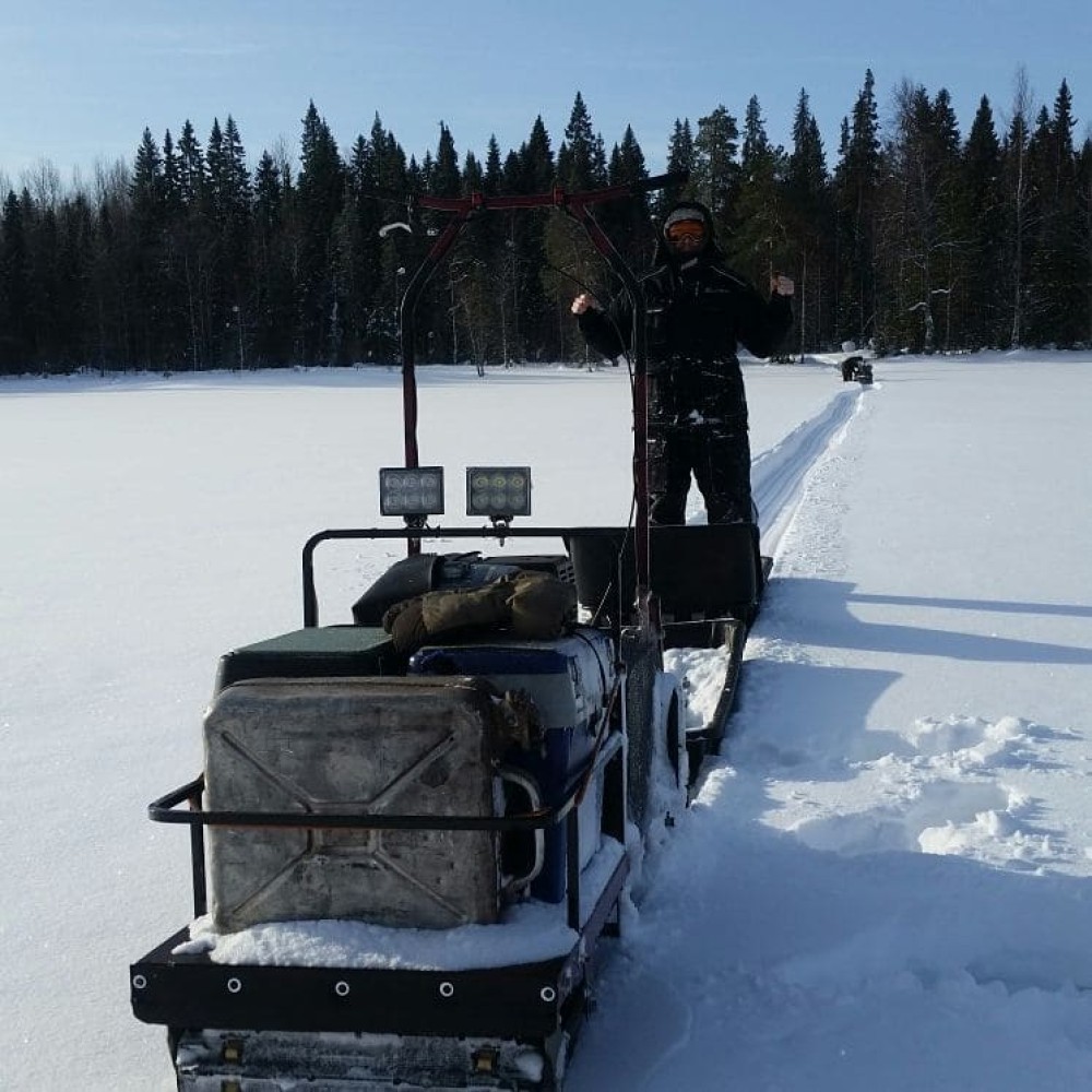 Мотобуксировщик MOTODOG 500 (15 л.с. передний привод)