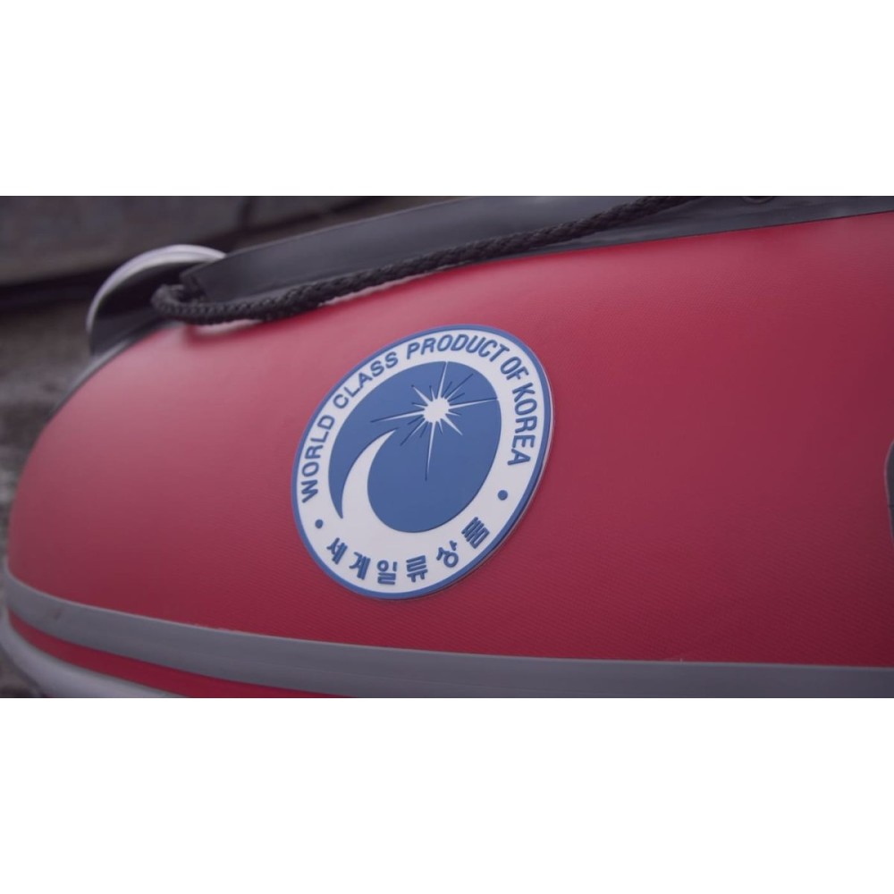 Лодка ПВХ STORMLINE Flexiteek 310 (черно-зеленая/красно-черная)