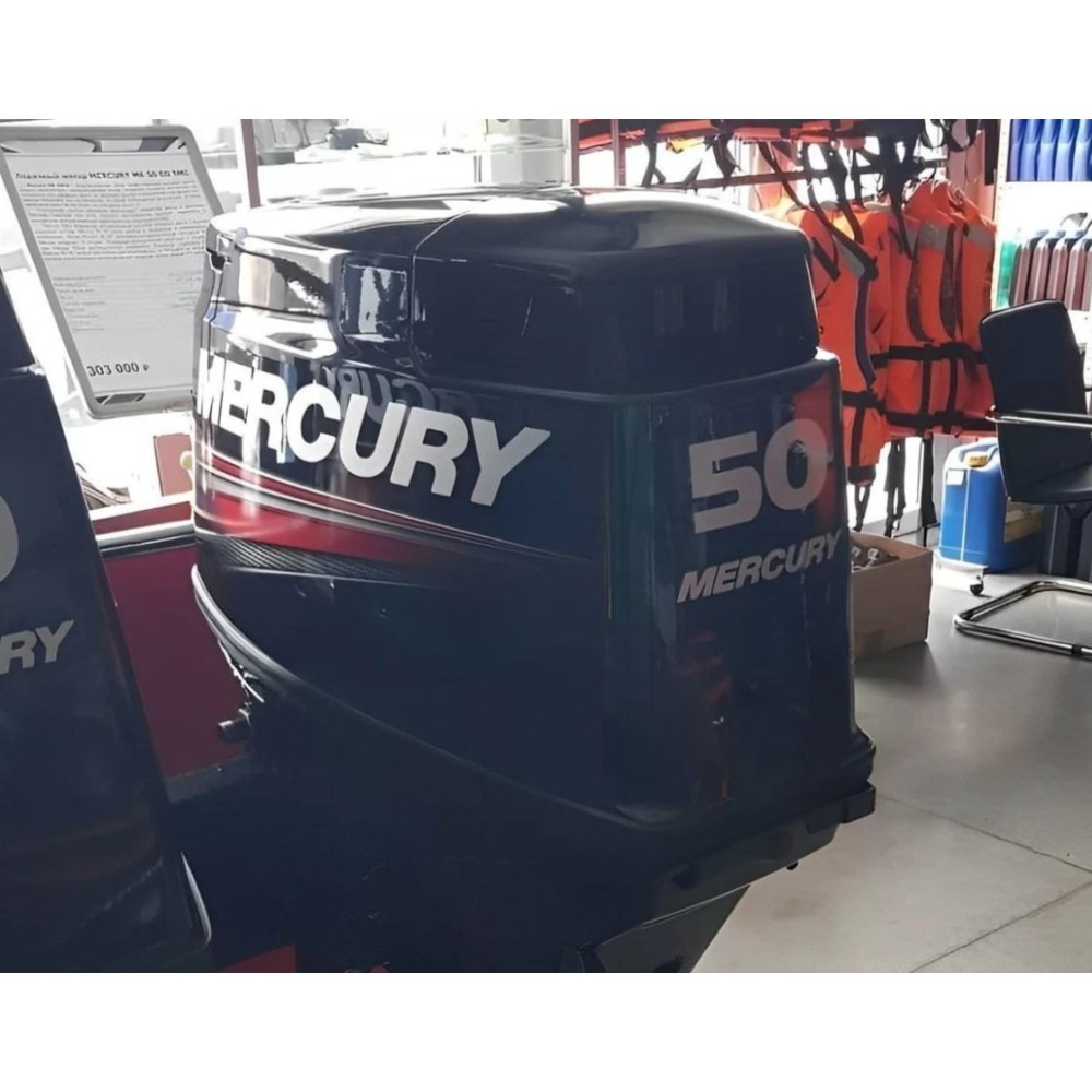 2х-тактный лодочный мотор MERCURY ME 50 EO (TMC) Б/У