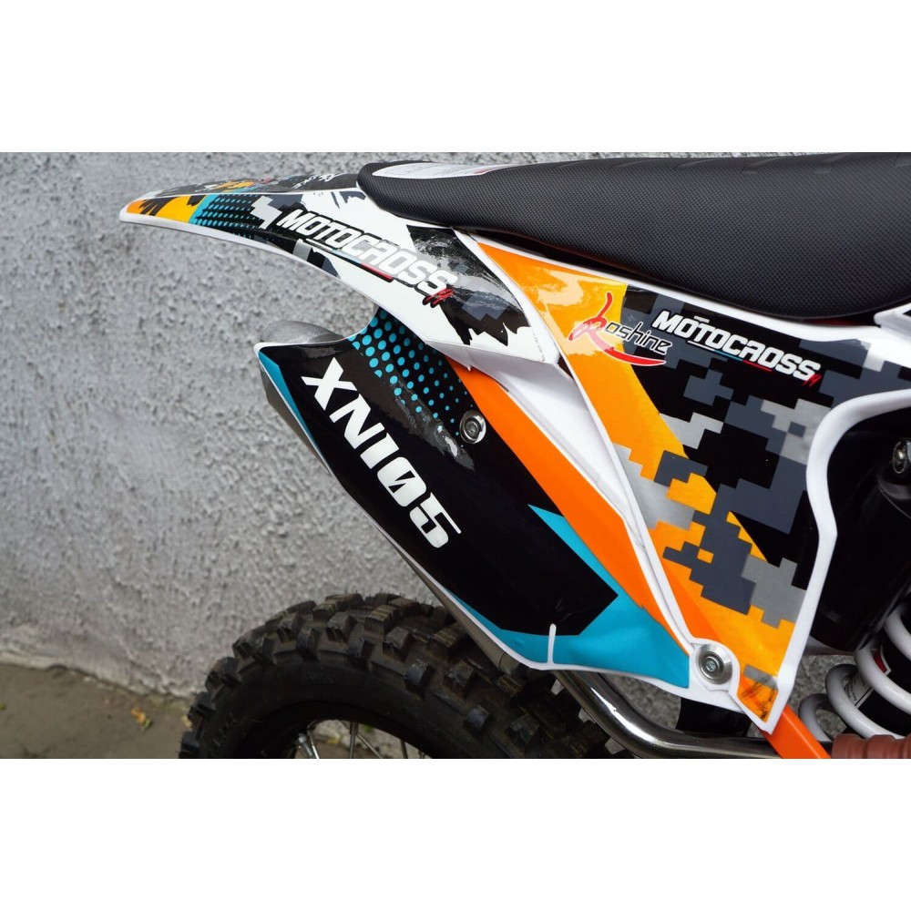 Мотоцикл кроссовый эндуро KOSHINE XN105 Start 19/16