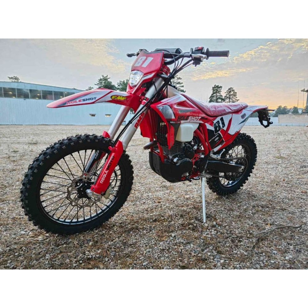 Мотоцикл кроссовый эндуро REGULMOTO Holeshot Red Edition