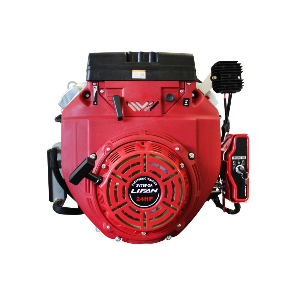Двигатель бензиновый LIFAN LF2V78F-2A, 24 л.с., D25, 3А ПОД ЗАКАЗ