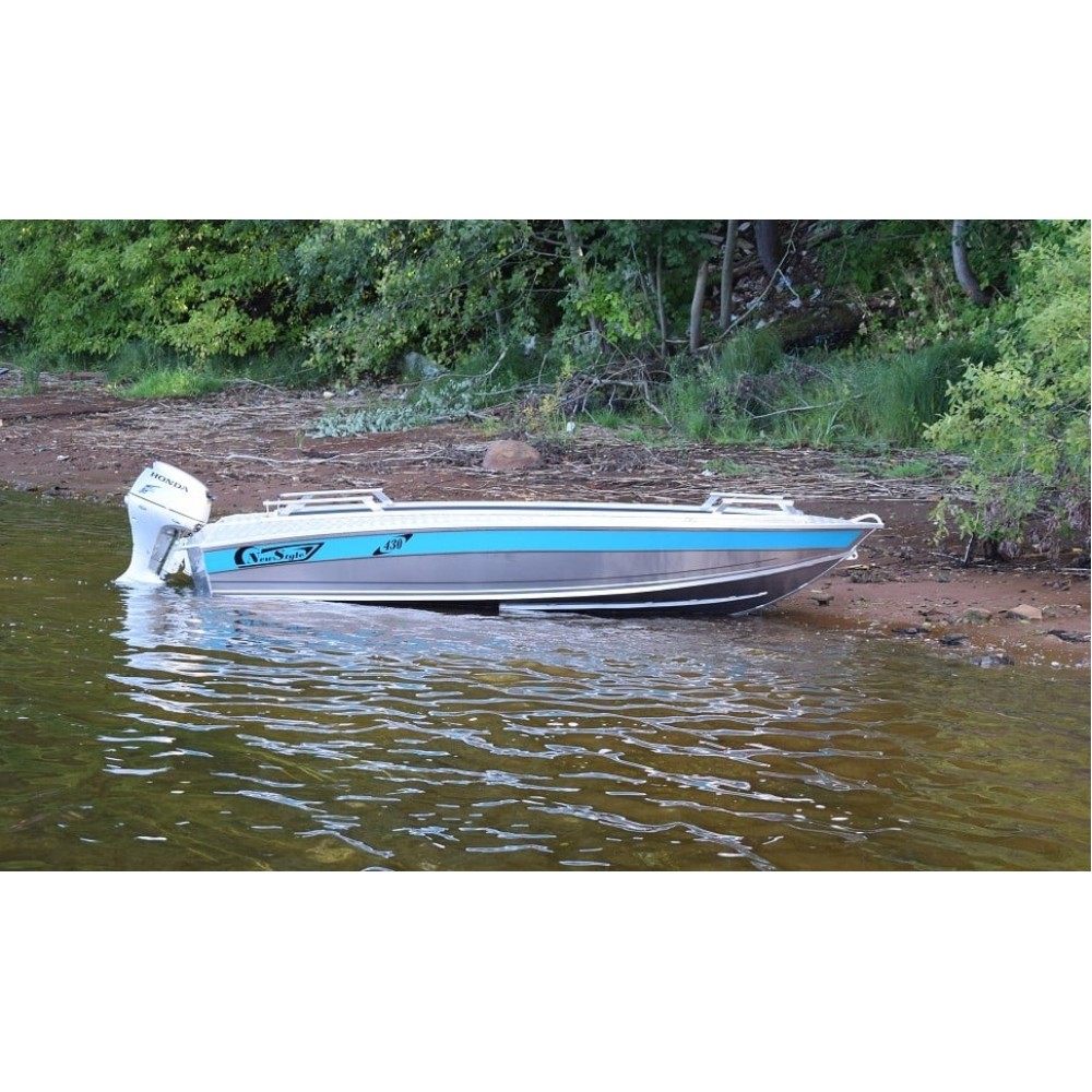 Алюминиевая лодка WELLBOAT-43-0