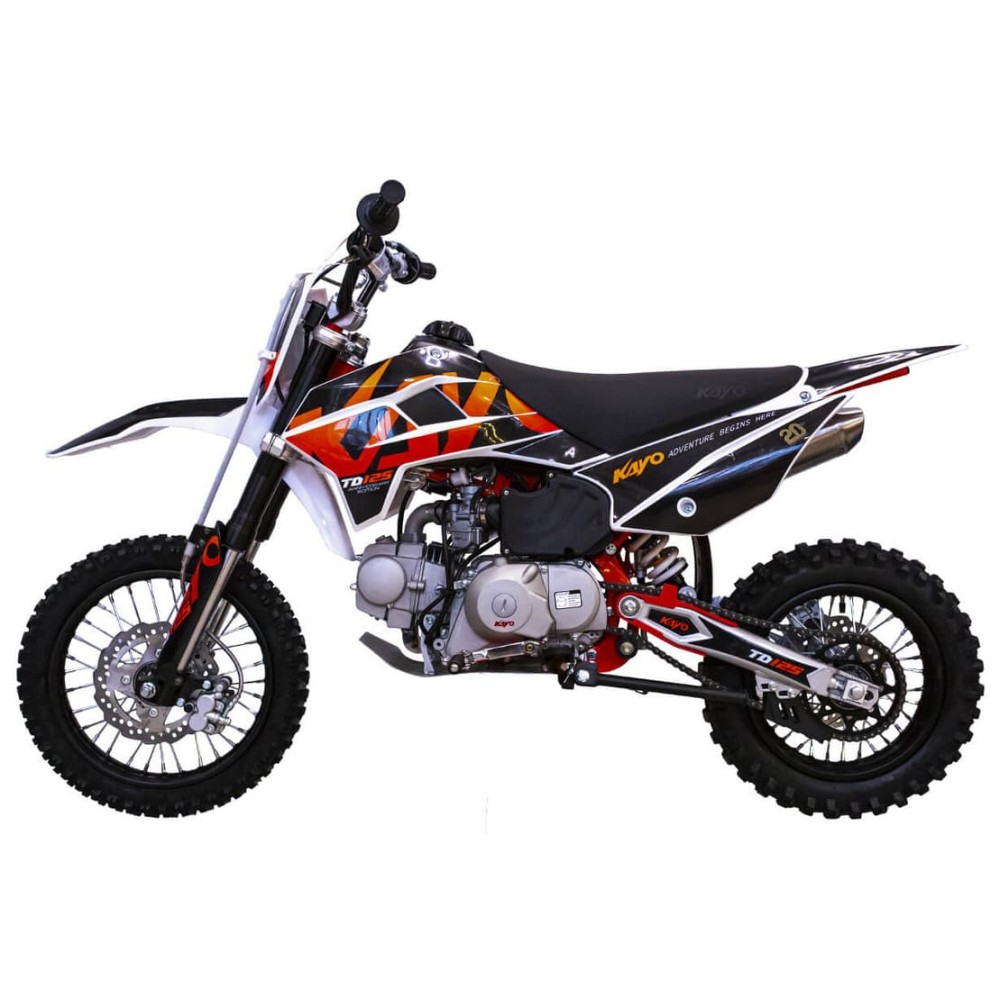 Мотоцикл KAYO Mini TD125 2024 PITBIKE