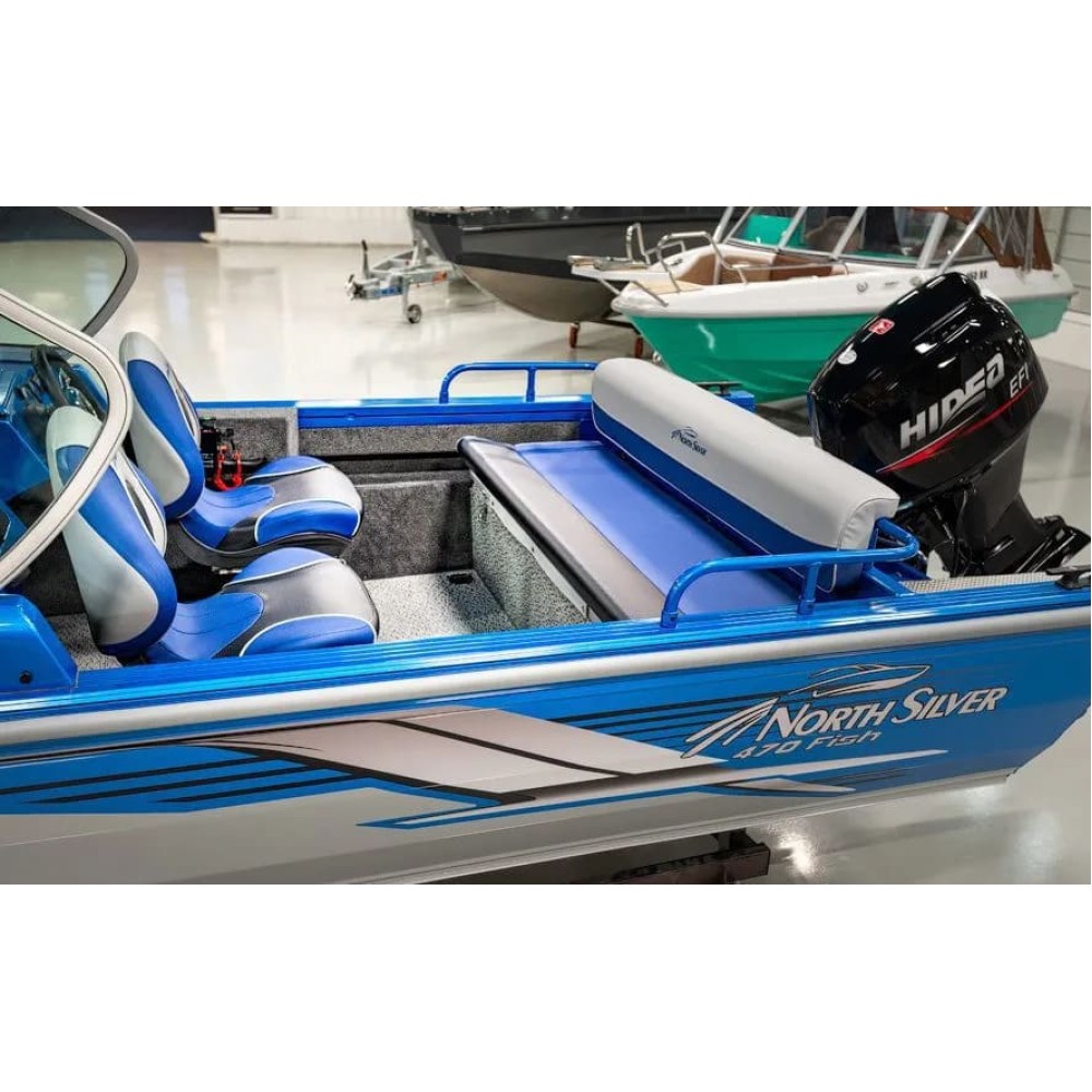 Катер-лодка алюминиевая NORTHSILVER 470 Fish Б/У