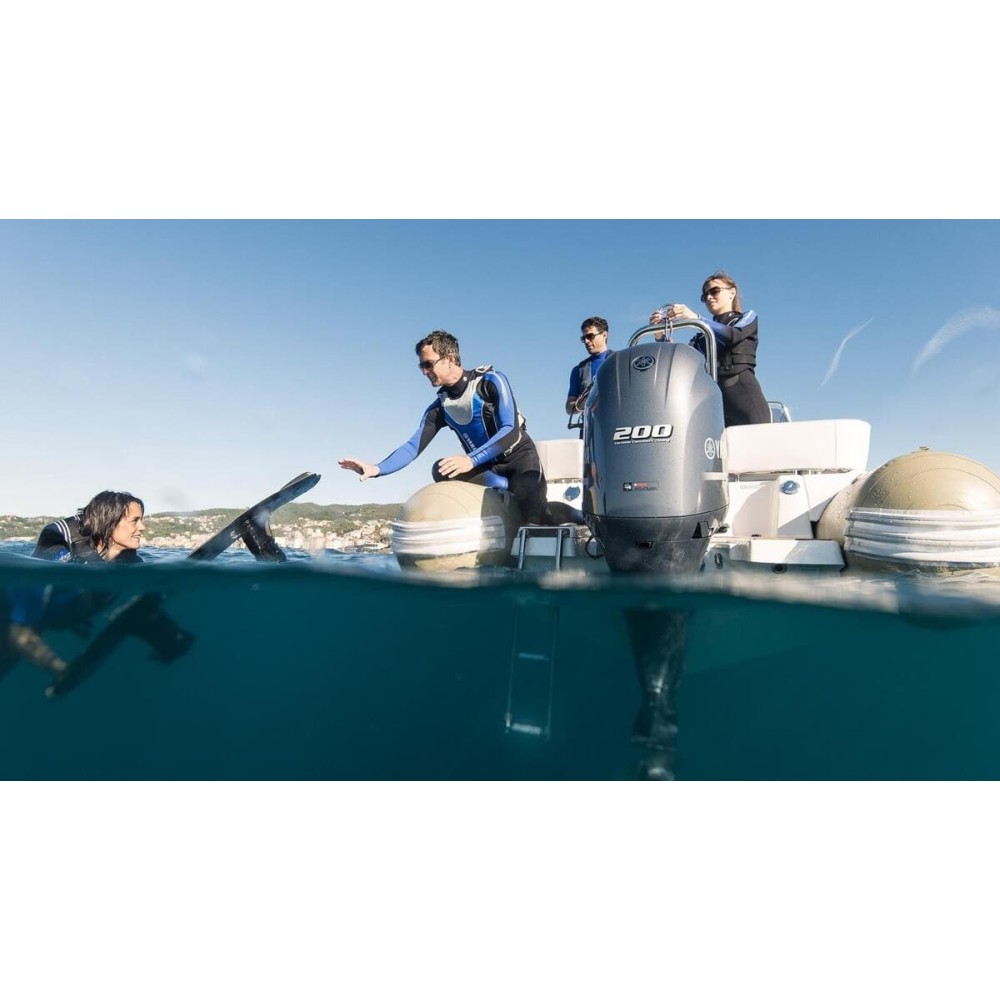 4х-тактный лодочный мотор YAMAHA FL200CETX