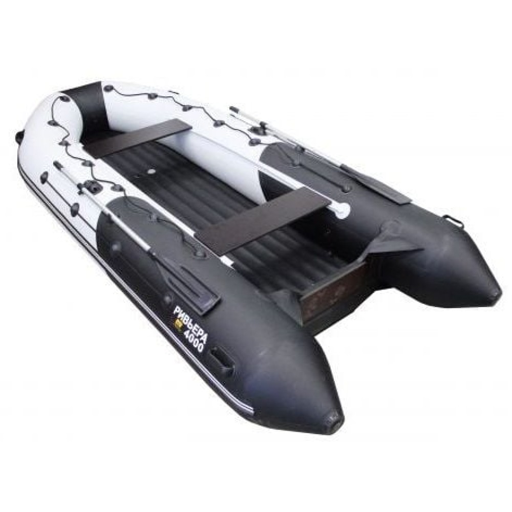 Лодка ПВХ РИВЬЕРА 4000 НДНД (гидролыжа)
