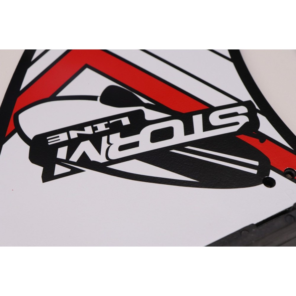 Основной плавник для SUP Stormline, белый/черный