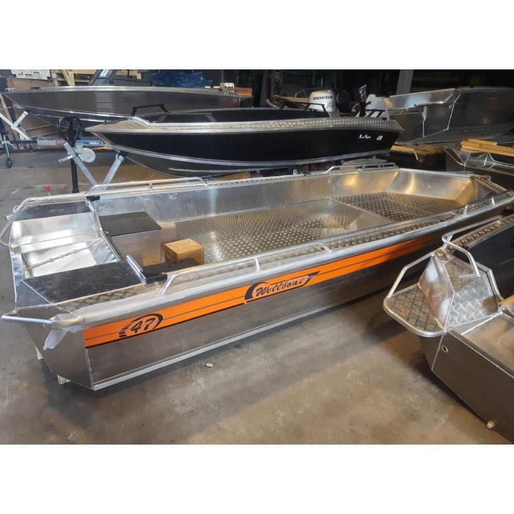 Алюминиевая лодка WELLBOAT-47