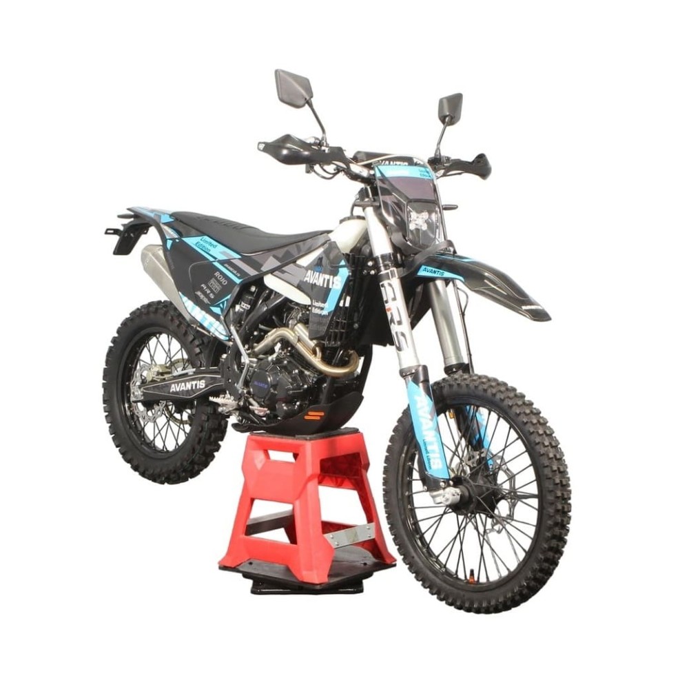 Мотоцикл кроссовый эндуро AVANTIS 250 Carb Nibbi Exclusive (CB250-F/172FMM Design HS черный) ARS с ПТС