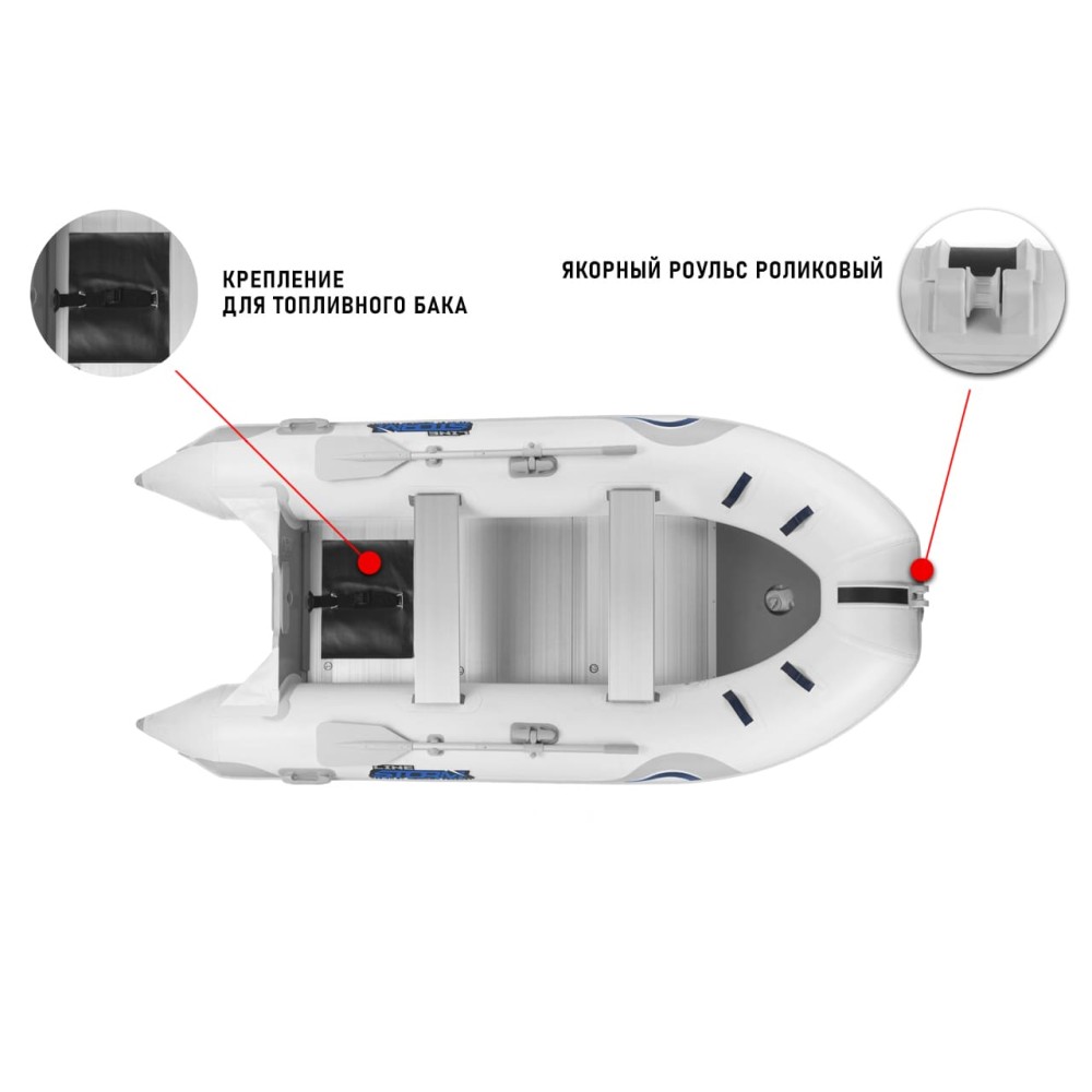 Лодка ПВХ STORMLINE Active 380