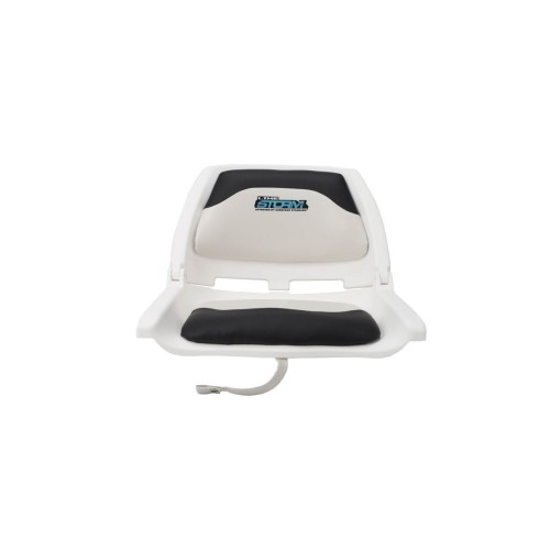 Кресло складное Stormline белый/черный