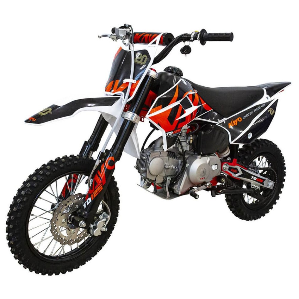 Мотоцикл KAYO Mini TD125 2024 PITBIKE