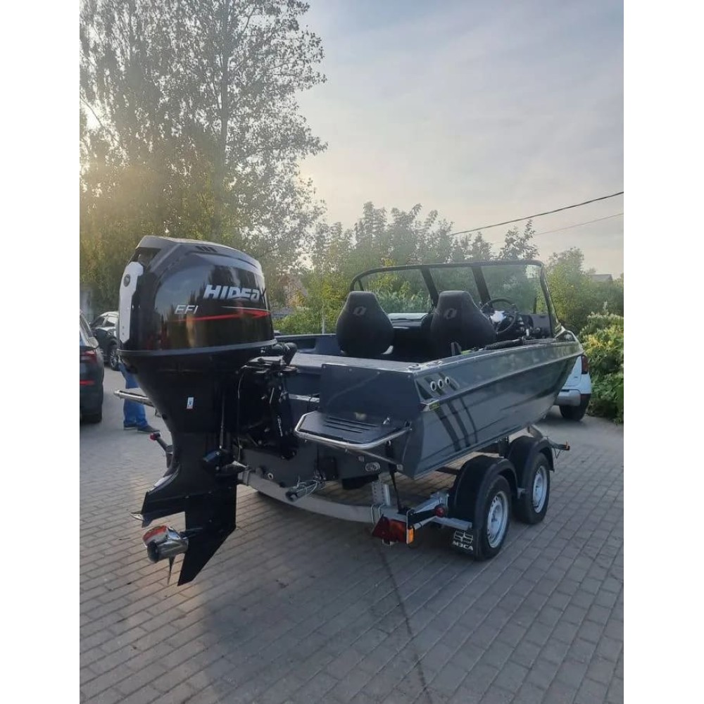 Катер-лодка алюминиевая ФЛ-52 Б/У