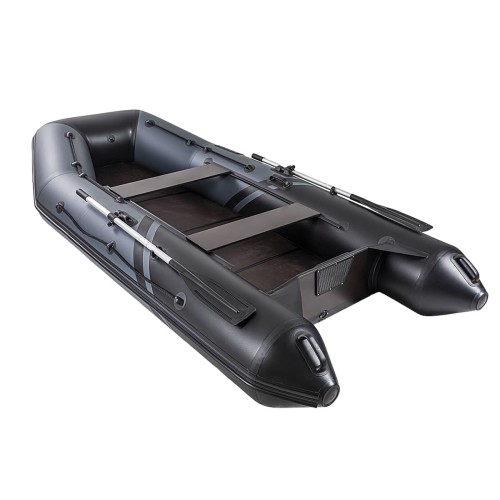 Лодка ПВХ БРОНЯ 320 СК Графит - чёрный