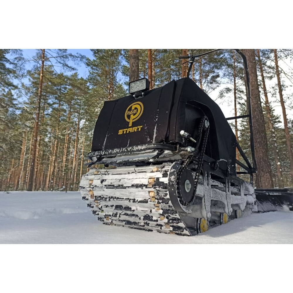 Мотобуксировщик РЫБАК СТАРТ Lifan 15 л.с (тканный капот)