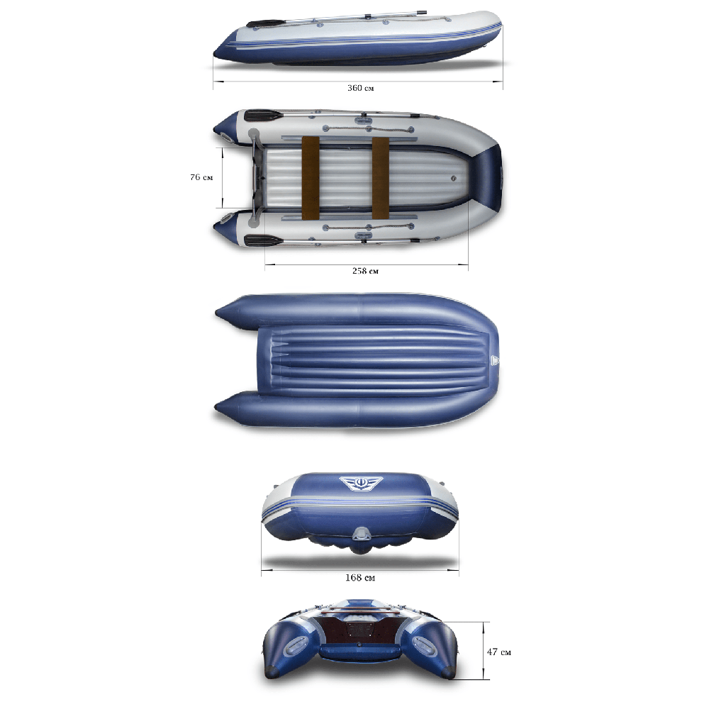 Лодка ПВХ ФЛАГМАН 360 U