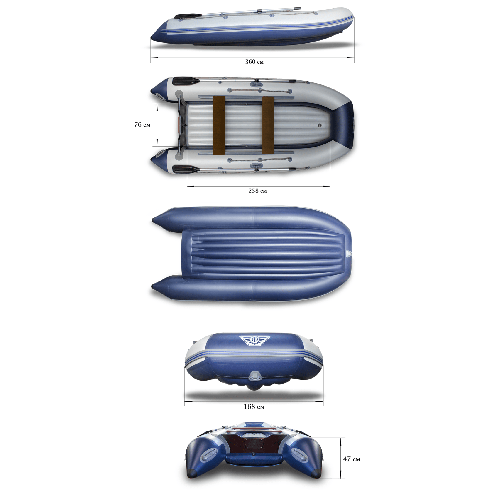 Лодка ПВХ ФЛАГМАН 360 U