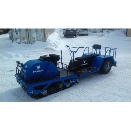 Мотобуксировщик POMOR М-600/650 К15