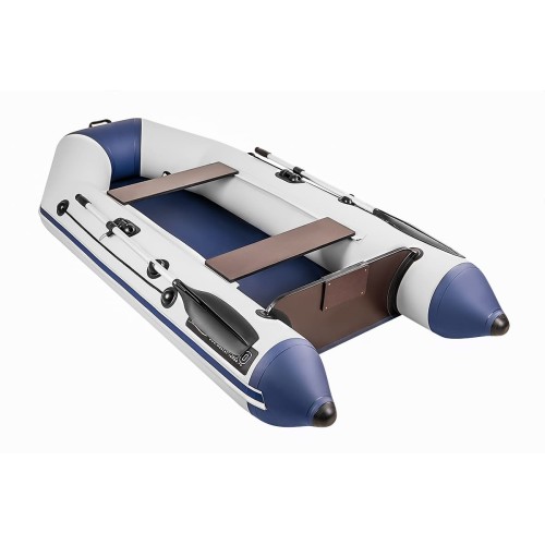 Лодка ПВХ АКВА 2800 Серый - синий