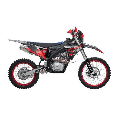 Мотоцикл кроссовый эндуро ROCKOT R4 Flame Bullet