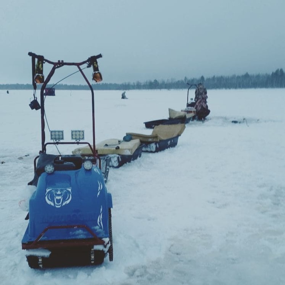 Мотобуксировщик MOTODOG 500 (15 л.с. передний привод)