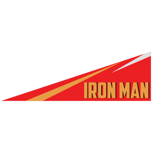 Наклейка для детского электромобиля Железный человек