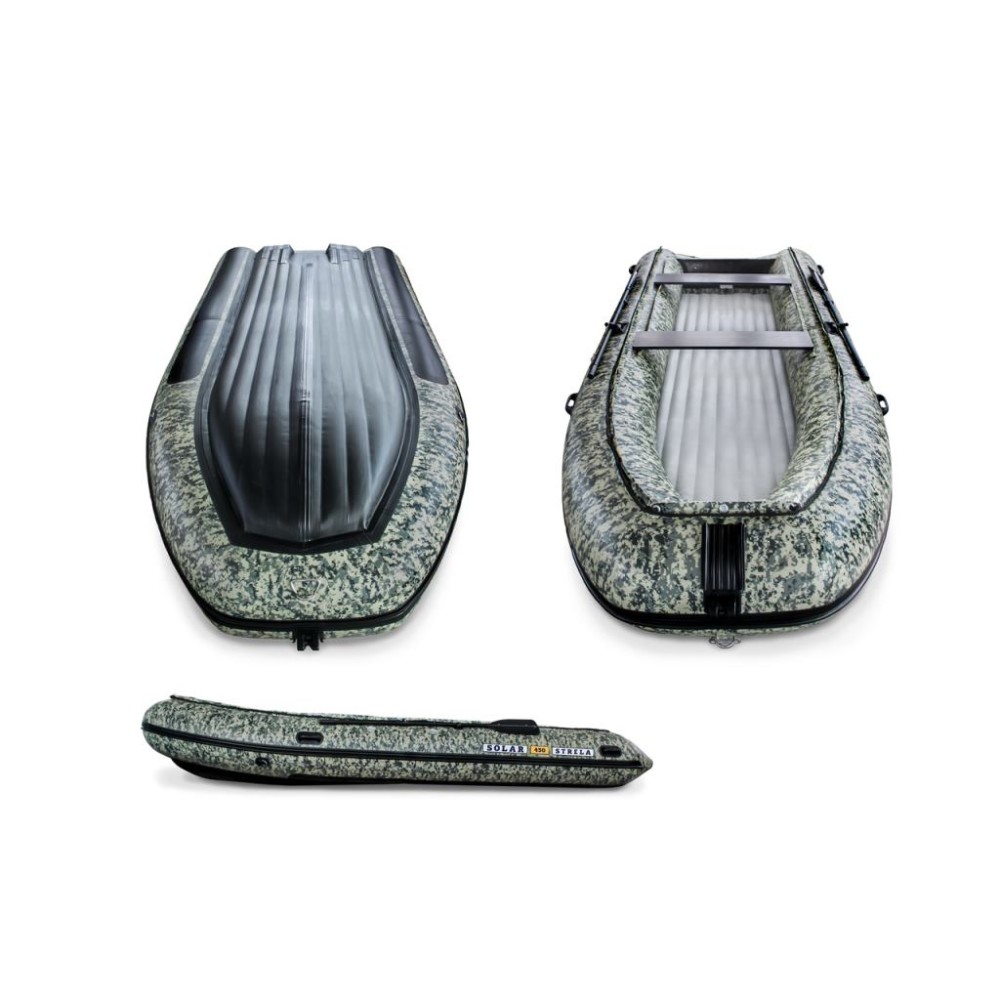 Лодка ПВХ SOLAR-450 Strela Jet Tunnel